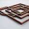 Ekena Millwork Extra Small Norwood Decorative Fretwork Wood Wall Panels, Red Oak, 7 3/8"W x 7 3/8"H x 3/8"T WALW08X08X0375NWDRO - alternate 3